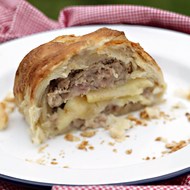 Grandma Jessie's Sausage and Apple Pie