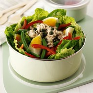 Lunch box Tuna, Bean and Lettuce Salad