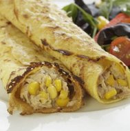 Tuna and  Sweetcorn Pancakes