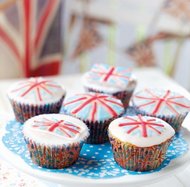 Royal Wedding Union Jack Cupcakes