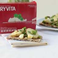 Original Ryvita with New Potato, Broad Bean Salad