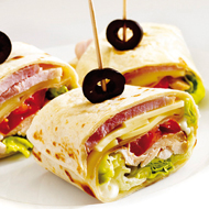 Club sandwich wrap